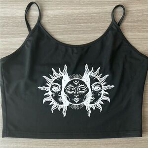 black sun & moon tank